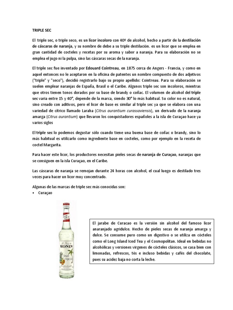Sec PDF Bebidas | Bebidas Destiladas
