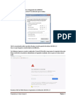 Proceso de Comisionamiento e Instalacion de Cigwin+Moshell