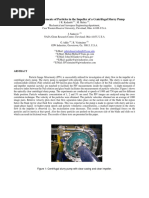 Velocity Measurements of Particles in The Impeller of A Centrifugal Slurry Pump