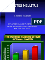 Diabetes Mellitus: Shahrul Rahman