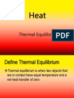 Thermal Equilibrium Explained