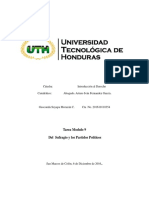 Introducción al Derecho: Tarea sobre el Sufragio y los Partidos Políticos