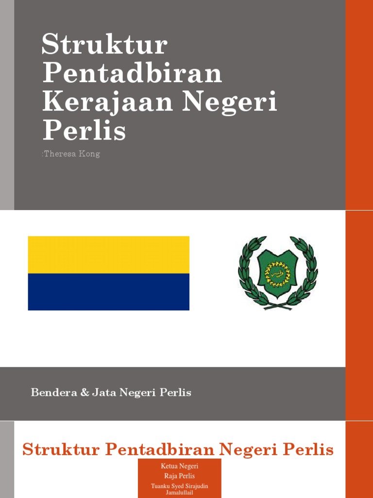 Struktur Pentadbiran Kerajaan Negeri Perlis Pdf Pdf