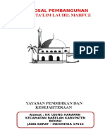Proposal Pembangunan Majlis Talim Darussalam
