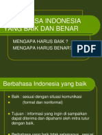 Materi Bhs Indonesia Mku Bhs Yang Baik Dan Benar