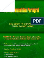 Partus Normal & Partograf