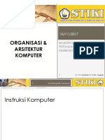  Organisasi Dan Arsitektur Komputer - Instruksi Komputer