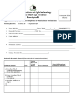 2 Years Diploma in Ophthalmic Technician