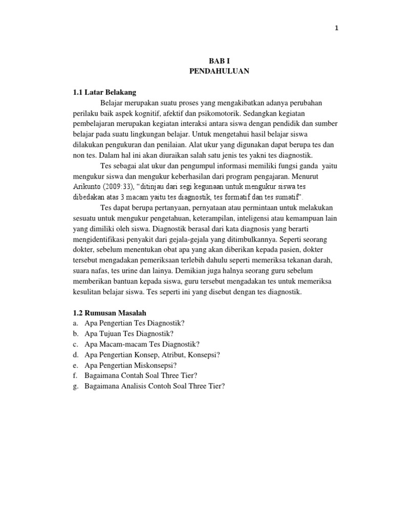 Contoh Soal Tes Diagnostik Ilmusosial Id