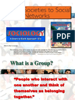 5. Ch # 6, Societies to Social Networks