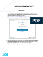 Panduan Menggunakan Skype Untuk Peserta PDF