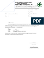 Surat Undangan Lintas Sektoral Triwulan Ke 2