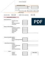 Ficha de avaliação médica