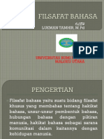 Filsafat Bahasa