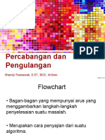 Diagram Flowchart, Percabangan Dan Pengulangan