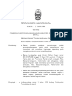 PERDA No 02 Tahun 1988 Tentang Pemberian Nomor Rumah Daerah Tingkat II