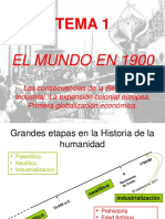 TEMA 1 - El Mundo en 1900