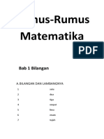 Rumus-Rumus Matematika
