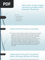 Peran Serta Warga Negara Mendukung Implementasi Wawasan Nusantara