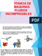 Importancia de Las Maquinas de Fluidos Incompresibles