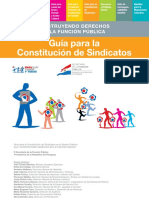 Guía de Constitución de Sindicatos en El Sector Público PDF
