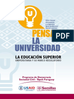 Pensar La Universidad