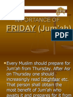Importance of Friday