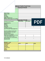 0.1 - Dependant Information Form