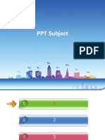 Report PPT Template 038