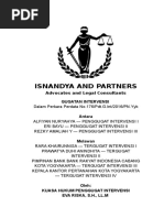 Download Surat Gugatan Intervensi by Alfiyan Nuryahya SN361412724 doc pdf