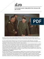 Cum Ajuns Romania Aliata Germaniei Naziste Explicatiile Ion Antonescu Ultima Scrisoare Scrisa Executie