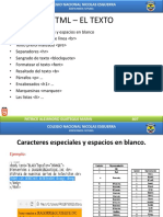 HTML El Texto