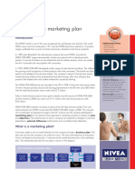 Developing A Marketing Plan - NIVEA