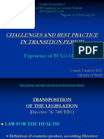 2 - 7 - Challenges and Best Practice in Transition Period - Dimitar Dimitrov