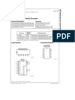 74F148 8-Line to 3-Line Priority Encoder