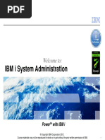 Ibm I Administration