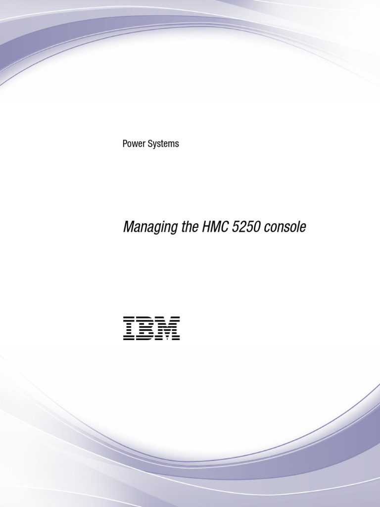 Managing The HMC 5250 Console: Power Systems | PDF | Electromagnetic ...