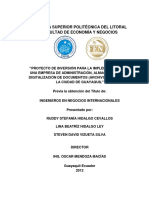 Proyecto de Implementacion de Una Empresa de Almacenamiento, Administracion y Digitalizacion de D