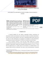 Justiça Restaurativa e Genero