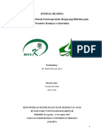 Membadingkan Dua Metode Fototerapi Dalam Menurunkan Kadar Bilirubin Pada Neonatus: Intermiten Vs Kontinue