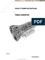 Manual Mando Hidraulico Cuerpo Valvulas Componentes Funciones Mantenimiento Fallas Sistema PDF