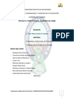 Preparación de Proyectos, Turismo Detectivesco Quime