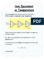 System Equivalent Noise Temperature