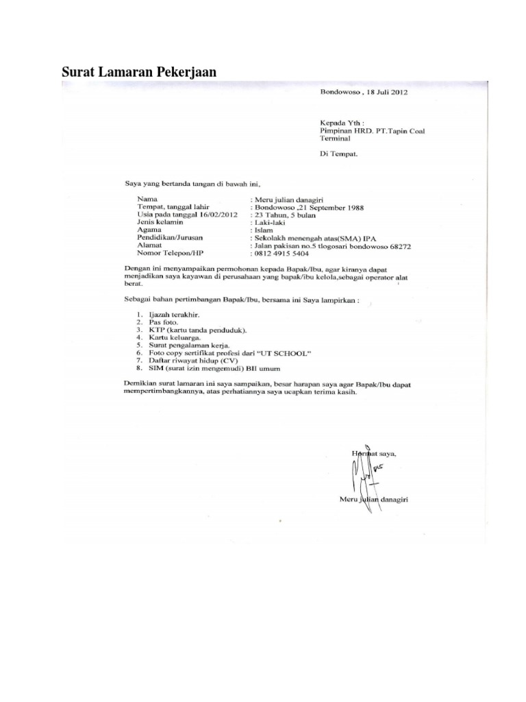 Tugas Surat Menyurat Faletehan