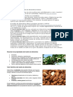 Propiedades Del Aceite de Almendras Dulces