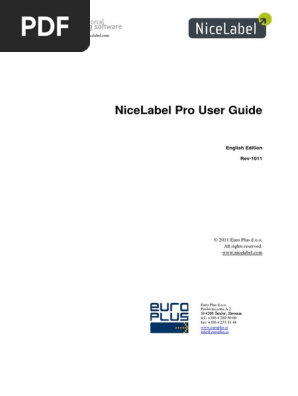 Ug NiceLabel Pro Eng