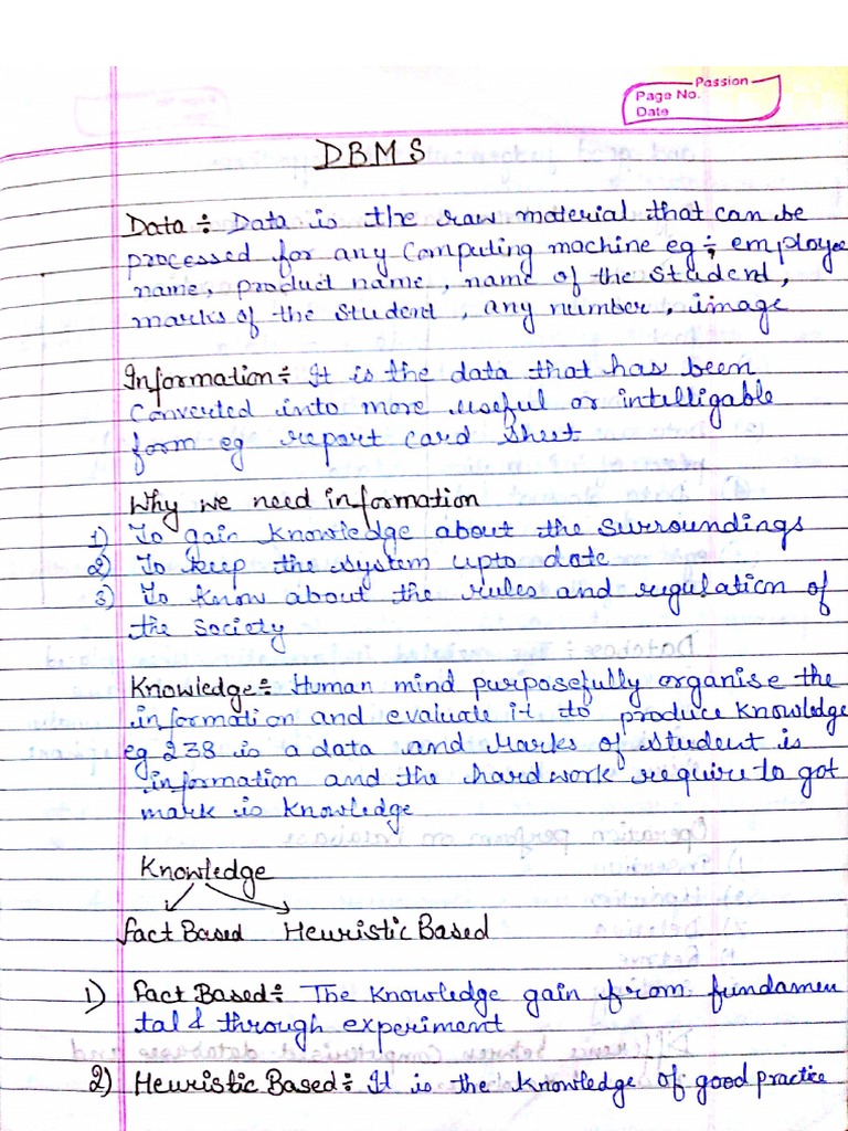 Dbms full notes download part 1 pdf