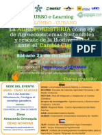 Curso E-Learningcolombo - Cubano Agroforesteria Biodiversidad y Cambio Climático