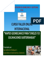 Curso OFFLINE Mapeo GeomecÃ¡nico - Unidad 1-1 PDF