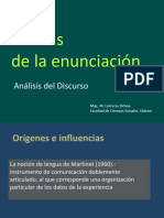 Enunciacion y Deixis